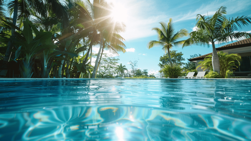 A pool in the Cairns area that gets serviced at appropriate intervals