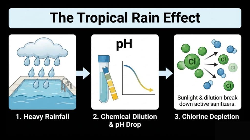 The tropical Rain Effect
