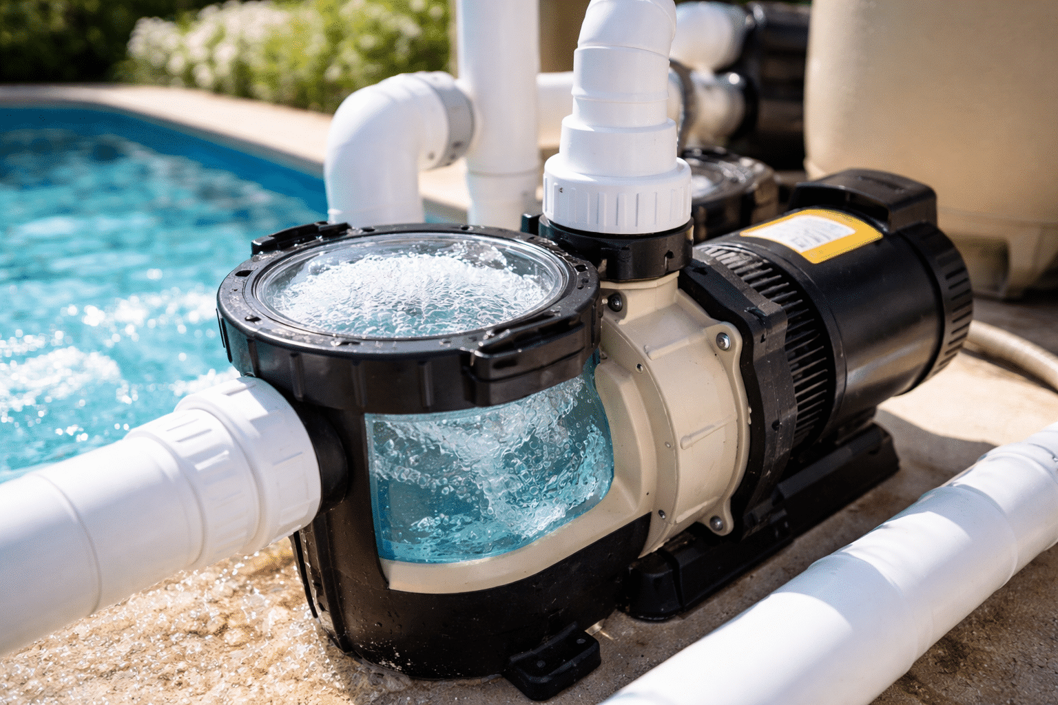 Swimming Pool Pump and Filtration System